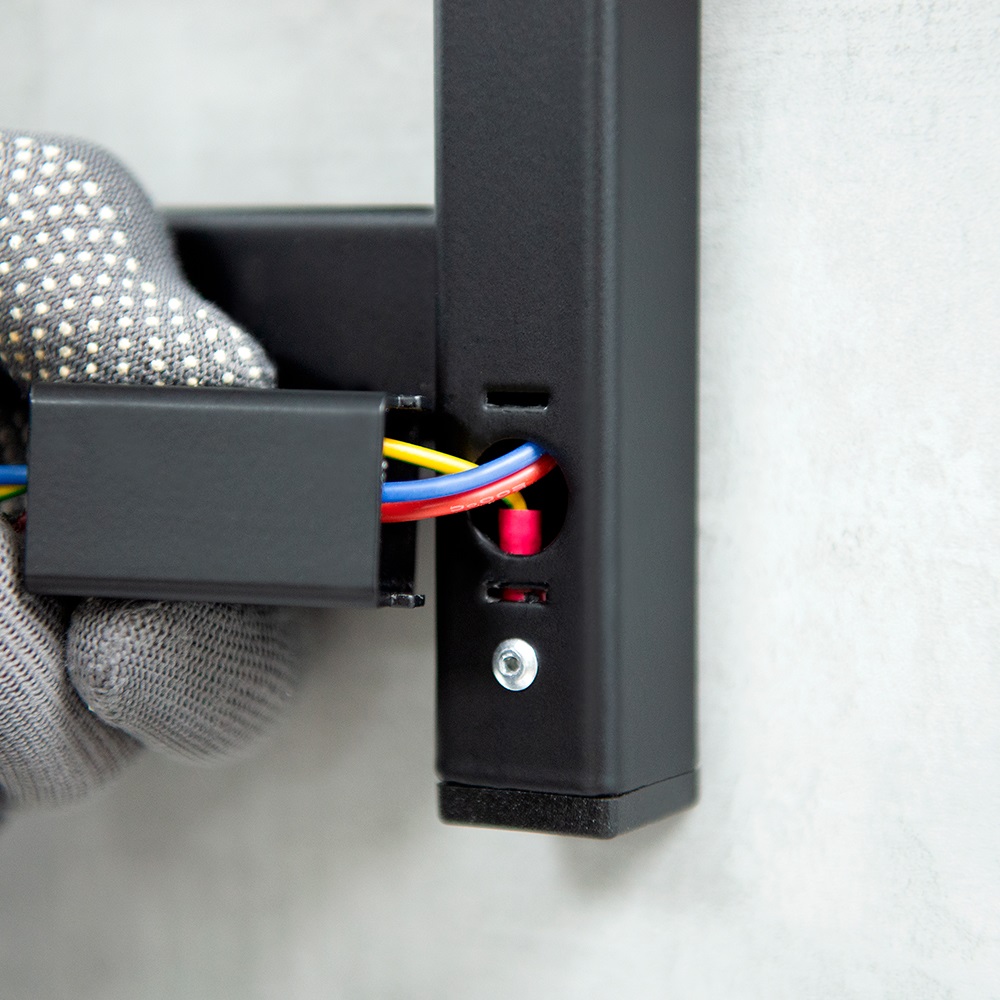 Полотенцесушитель Пэк сп 20 кв П 60х50 графит ВГП